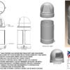 plastic trash receptacles