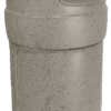 plastic trash receptacles​