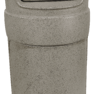 round top trash can plastic​