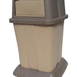 Integrity Eagle City Can 44 Gallon Square Dome Top Receptacle <span class="sku-prod">(6344I-3223B)</span>