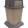 55 gallon garbage can with lid